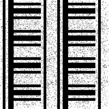 2559 Seamless texture with vertical black bands Stock Illustration