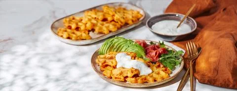 Hearty sweet potato or pumpkin waffles with avocado, salmon, arugula and sauce xkwx waffle salmon sweet potato pumpkin breakfast avocado healthy food delicious meal dinner lunch tasty fish morning dish snack homemade diet plate fresh green vegetable brunch cooking background gourmet salad smoked baked epicure bread toast sauce belgian healthy breakfast wafer fat eating organic fast food nourishment smoked salmon herb belgian waffles ketogenic arugula