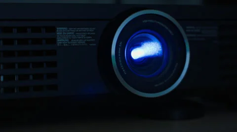 2.5K Digital Video Projector On 스톡 동영상 37656485
