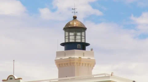 25p Arecibo lighthouse 2 Stock Footage 10314987