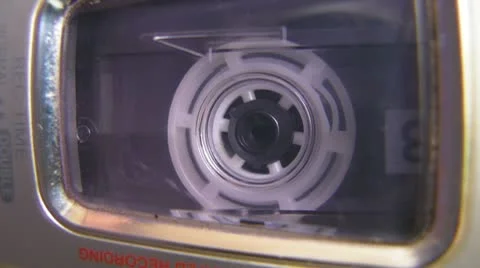 25p cassette recorder Stock Footage 10393531