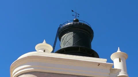 25p El Morro Castle 15 Stock Footage