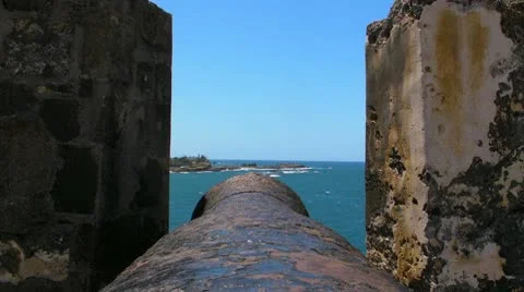 25p El Morro Castle 7 Stock Footage 10225732