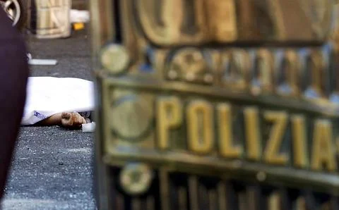 25th anniversary of first violent protests at 2001 G8 summit, Genoa, Italy - 20  Stock Photos