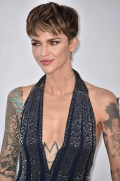  25th annual amfAR Gala Ruby Rose arrivals at 25th annual amfAR Gala at Ho... Fotos de archivo