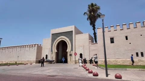 26-07-2024 : Souk El Had the Iconic Doors of Agadir, Morocco Timelapse Stock-Footage 280782900