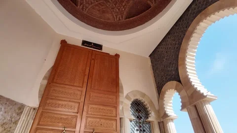 26-07-2024 : Souk El Had the Iconic Doors of Agadir, Morocco Timelapse Stock Footage 280782978