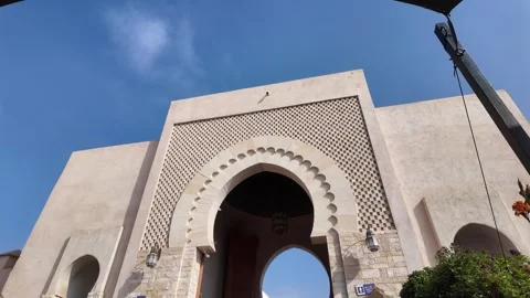 26-07-2024 : Souk El Had the Iconic Doors of Agadir, Morocco Timelapse Stock Footage 280827726