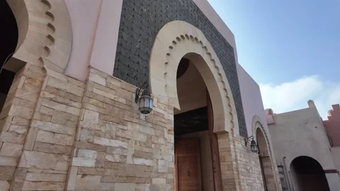 26-07-2024 : Souk El Had the Iconic Doors of Agadir, Morocco Stock Footage 280831747