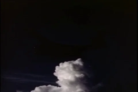 A-26 aircrafts fly in formation in flight - 1945 Stock Footage 104649697
