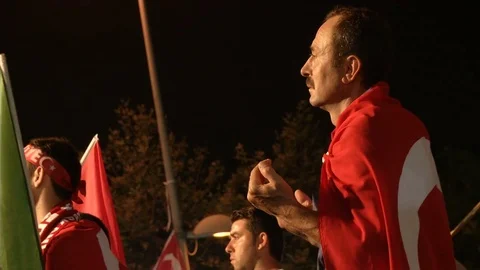 26 - COUP ATTEMPT IN TURKEY - 15 JULY 2016 Stock Footage 81676328