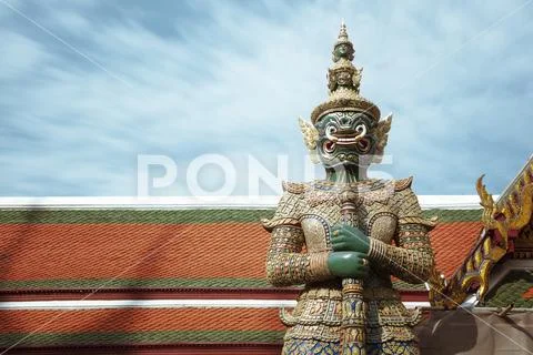 26 January 2019-Thailand:: Important tourist attractions Phra Kaeo Temple, Ph Stock Photos