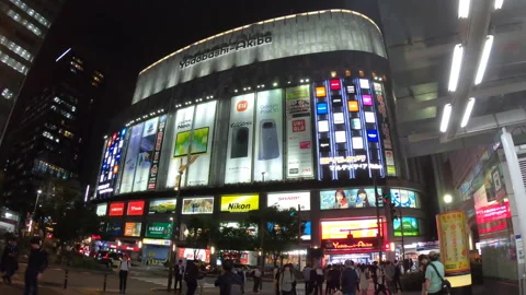 26 Store Selling Electronics In Akihabara Tokyo Japan Stock Footage 344740930