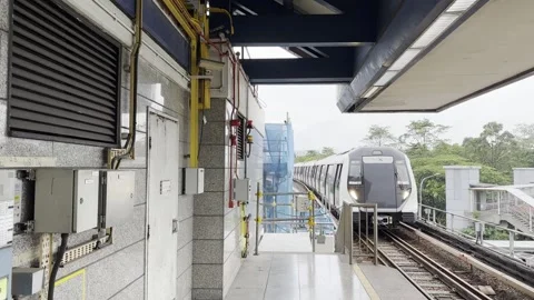 260212.223 MRT Boon Lay 스톡 동영상 329902639