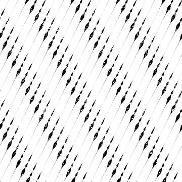 2624 Oblique pattern with black forms Illustrazione stock