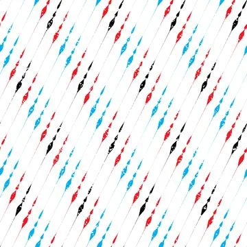 2628 Oblique pattern with colored forms Stock Illustration