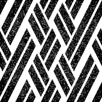2678 Seamless pattern with black and white segments 스톡 일러스트