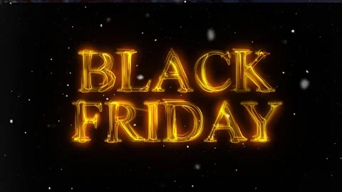 27 Animation Text Lighting Neon Effect Black Friday Stock-Footage 134148623