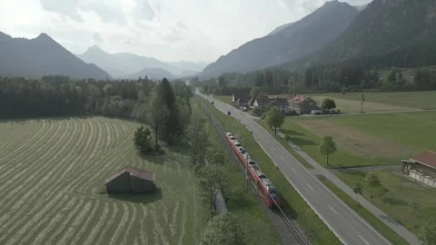 27.05.2023 - Train to Austria 05 Stock Footage 303569936