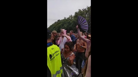 27.07.2024, Berlin - Germany. Impression of the CSD. Stock Footage 280320177