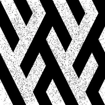 276 Seamless pattern with oblique black lines. イラスト素材