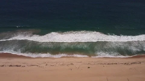 2.7k Lagos Beach Waves Stock Footage 154677414