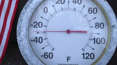 28 degrees BELOW ZERO bone chilling cold Stock Footage 221583326