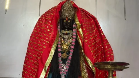 28 May,2026, Thursday, Srinagar, J &amp;K, India: Goddess Sharika, Hari Parbat Video stock 338040898