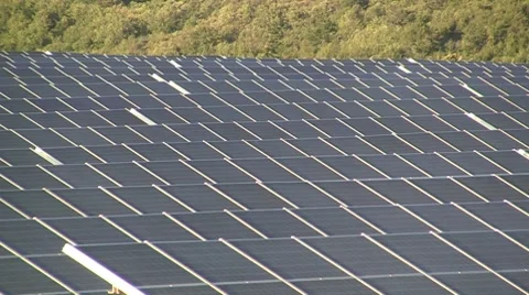 28. Solar Power Panels Stock Footage 8680403