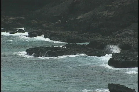 2801 Black Rock Stock Footage 857544