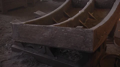 283. Production department of casting in the flask. Stock Footage 94225317