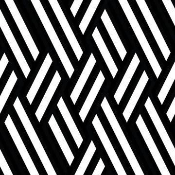 2851 Slanting pattern with black and white lines 스톡 일러스트