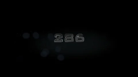 286 title metal text on black alpha channel background Stock Footage 295874104