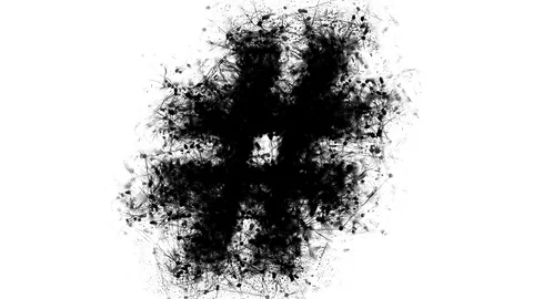 29 in 1 Matte Transitions of Vibrating Noise Tissue Stock Footage 121683144