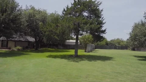 29-7-2026 Georgetown, Tx POV Side View Driving Through Residential Neighborhood Stock Footage 340846412