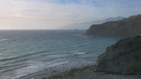 29 Big sur mountains 動画素材 93420409