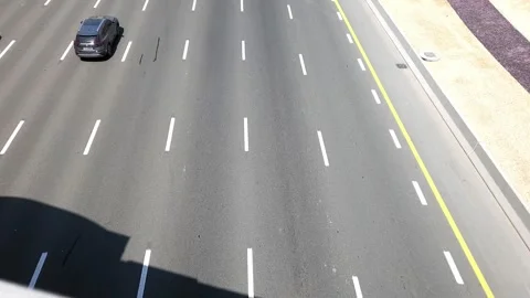 29 March, 2025 UAE, Dubai. Sheikh zayed road highway. Vídeo Stock 310962944