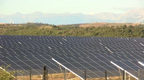 29. Solar Power Panels Stock Footage 8680431
