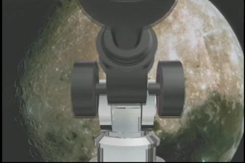 2934 Telescope space moon  Stock Footage 682765