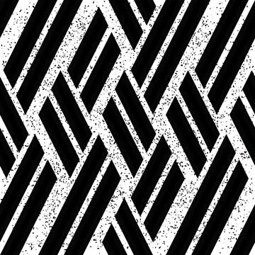 2986 Seamless abstract pattern with black stripes Illustrazione stock