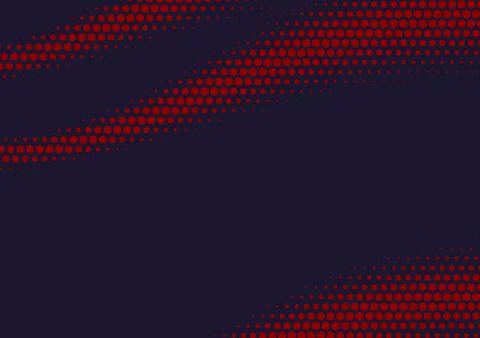 2D Abstract Geometric Wave Hex Halftone Pattern Stock Illustration