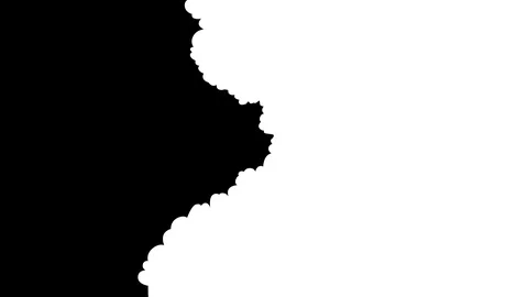 2D animated clouds seamless loop with alpha channel 動画素材 118070229