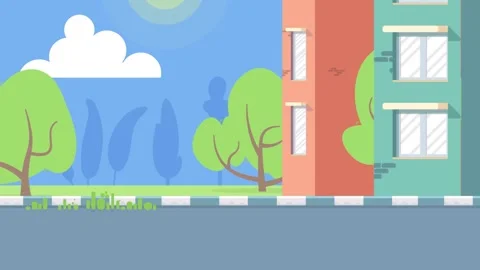 2D Animated Explainer Video Background Ready to use Seamless Loop 4K Resolution Stockbeeldmateriaal 241672210