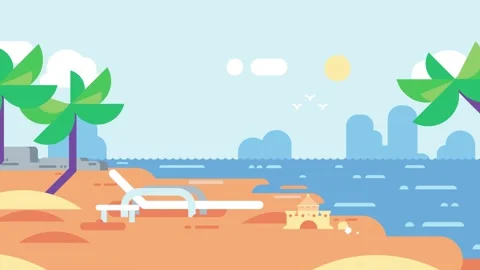 2D Animated Explainer Video Background Ready to use for your projects 4K Res. Stockbeeldmateriaal 242359277