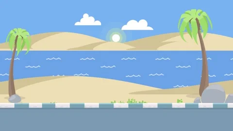 2D Animated Explainer Video Background Ready to use for your projects 4K Res. Stockbeeldmateriaal 242359330