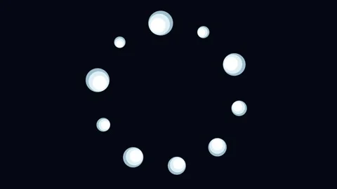 2D Animated Explosive Burst with White Bubbles Stock Footage 344034215