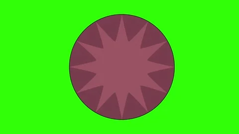 2D Animated Magic Spell Burst on Green Screen – Fantasy Energy Explosion &amp; Celes 库存影片 331478572