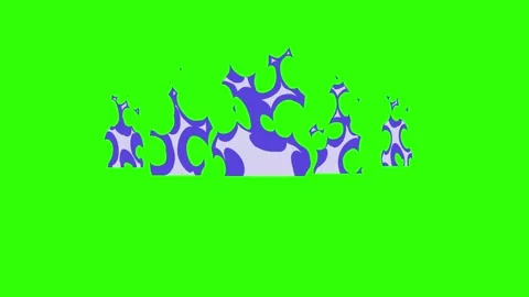 2D Animated Magic Spell Burst on Green Screen – Fantasy Energy Explosion &amp; Celes 库存影片 331478579