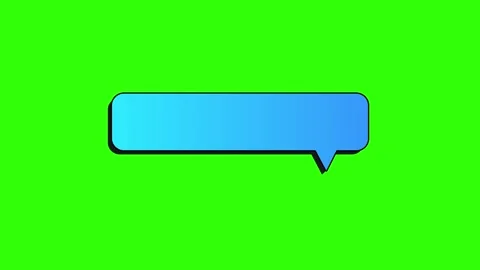 2D Animated UI Notification Elements on Green Screen – Pop-up Message, Profile,  库存影片 331481076