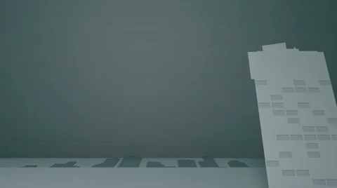 2D animation background designed for urban tv shows Stock-Footage 49639666